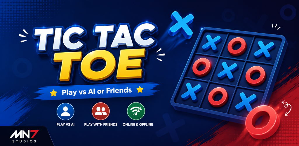 Tic Tac Toe 2 Player & AI - Google Play Store