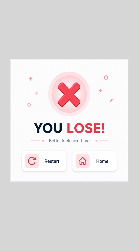 Tic Tac Toe Screen 1